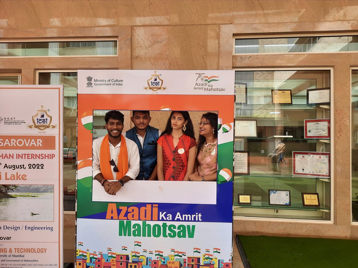 mansvi070's tweet photo. Celebrating amrit mohtutsav with everyone.
#MissionAmritSarovar https://t.co/B7LFOl87ZX
