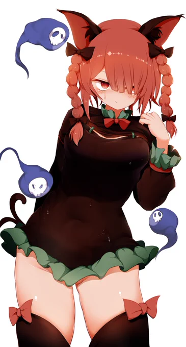 ミニスカートお燐チャン 