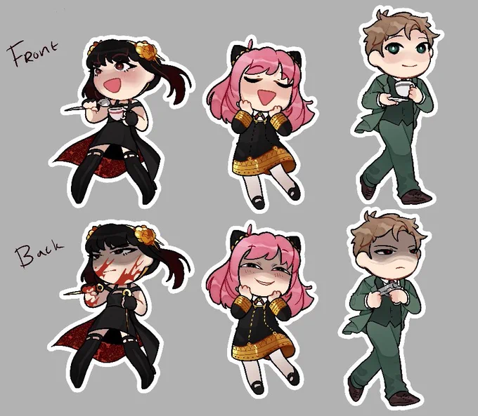 Poll in the I'm planning on making my first set of charms for DCC, but I can't decide between these three  please let me know which one is your fav! 