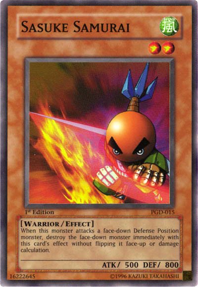 YuGiOhCOTD's tweet photo. 1317. Sasuke Samurai

First released in Japanese in 2002 and in English in 2003

Who remembers when this card was a staple when it was brand new?
#YuGiOh https://t.co/oszFTgcsKO
