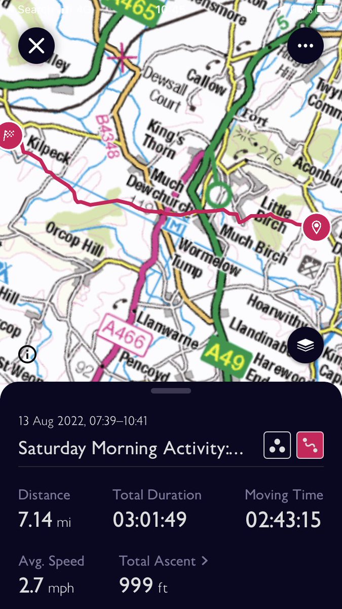 TakasakiAndy's tweet photo. Early morning shire ramble, Little Dewchurch to Kilpeck this time. A fair bit shorter than previous escapades in order for us to escape the heat of the day. 6 routes down, 9 more to go. #FollowTheApple #HerefordshireTrail https://t.co/nIDCb6Cy6g