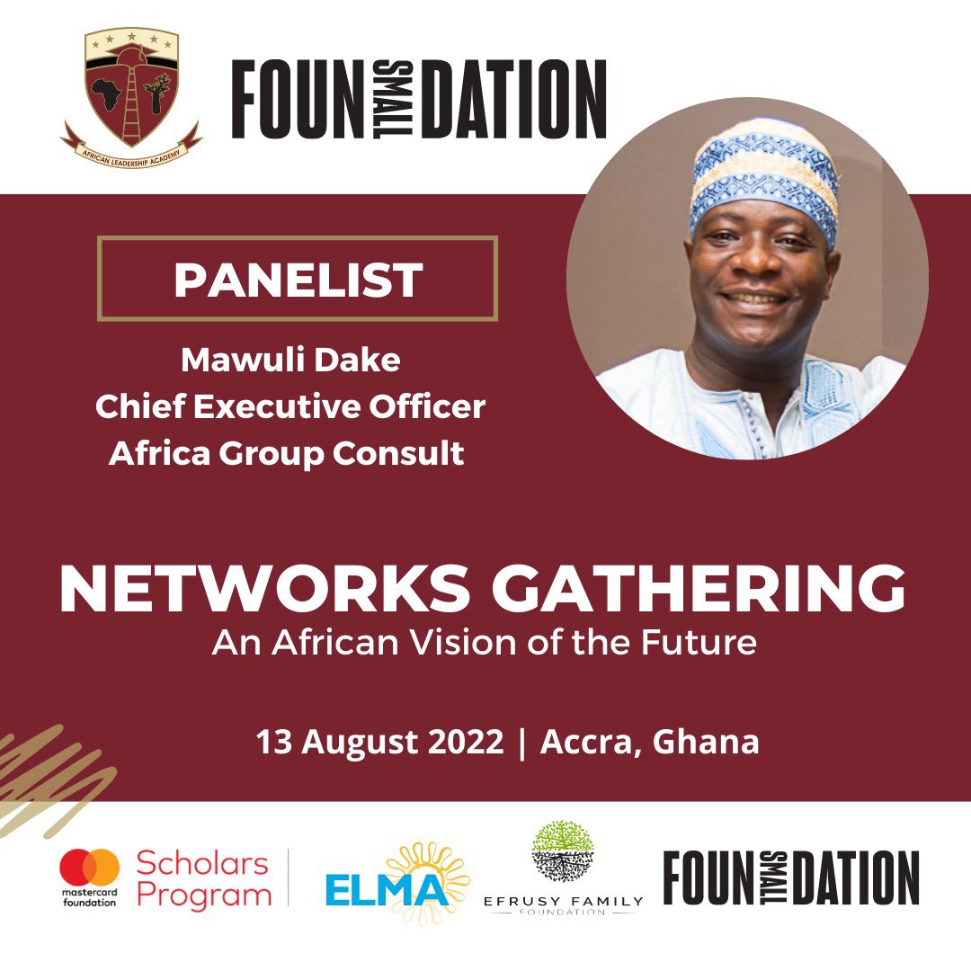 mawulidake's tweet photo. A New Africa is Possible. We are taking one more small step toward that new Africa today. Let’s go…
#Leadership #Possibilities #networkgathering22 #networkgathering #Solutions https://t.co/IJJHcUTdhH