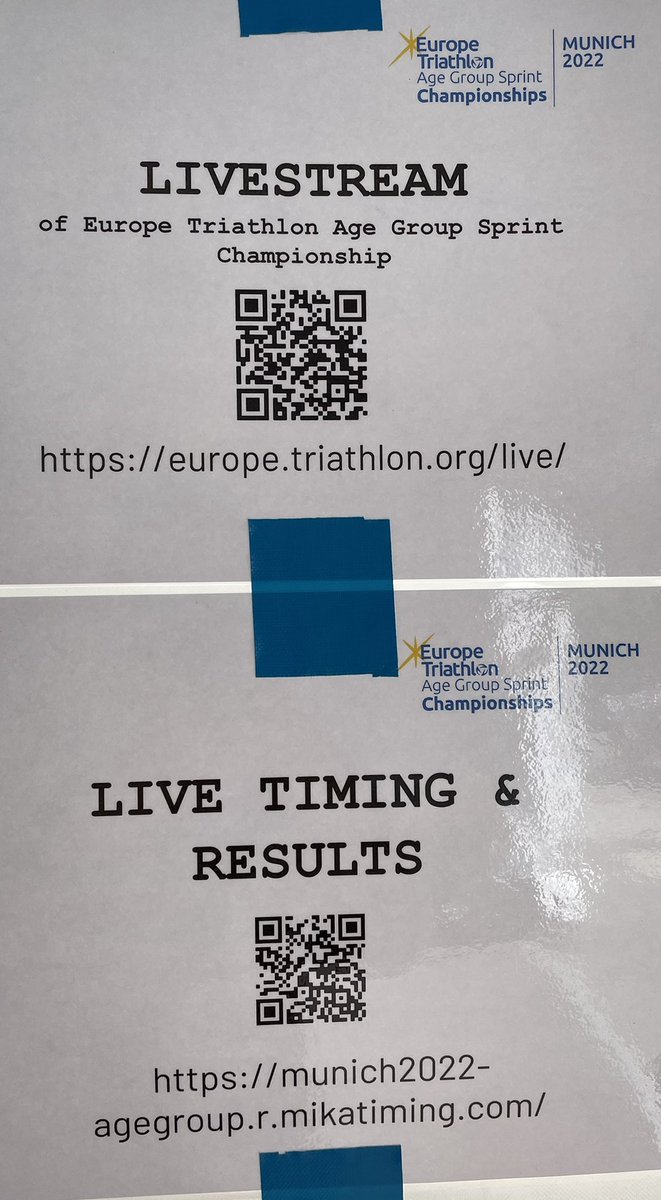Tomorrow from 7am livestream of the <a href="/ETUtriathlon/">Europe Triathlon</a> AG Championships at <a href="/ECMunich2022/">Munich2022</a> ! I‘m off at 7.45 am. Ambitions are low post Corona. #triathlon