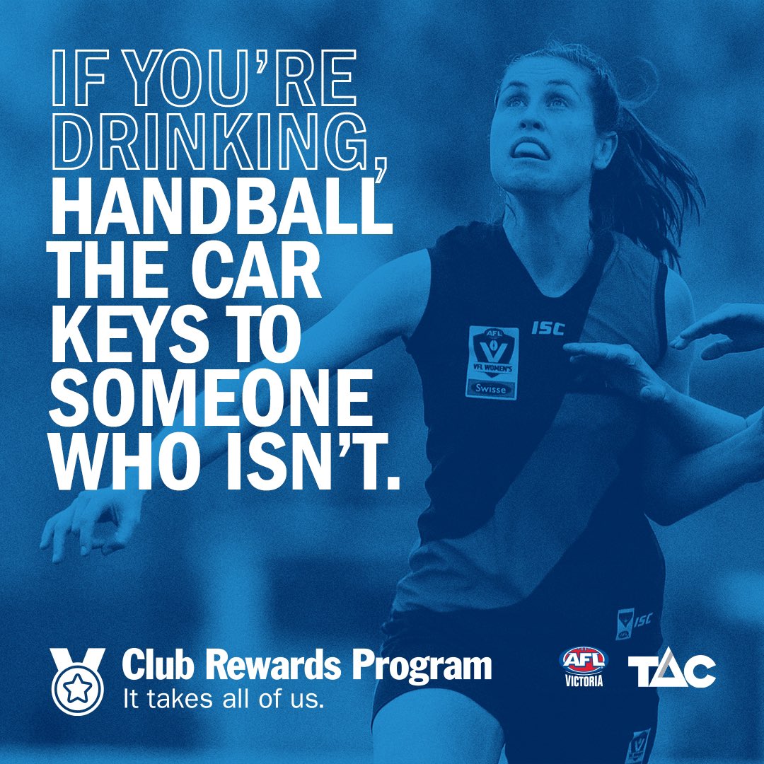 sbofc_juniors's tweet photo. “If you’re drinking handball the car keys to someone who isn’t.” - @TACVictoria @aflvic 

#wearestbernards #foreverstrong #upthepit #tac #tacclubrewards #aflvictoria #tacvictoria #tacbandtogether https://t.co/wAgX1o9Lo6