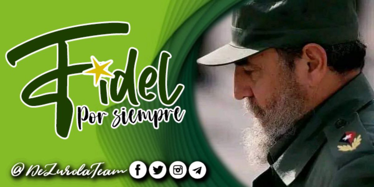“La Muerte no es verdad cuando se ha cumplido bien la obra de la vida”
                               José Martí 
Felicidades en tus 96 mi Comandante.
#FidelPorSiempe 
#FidelEntreNosotros 
#FidelVive 
#FidelEnMiCorazon 
#FidelEsFidel