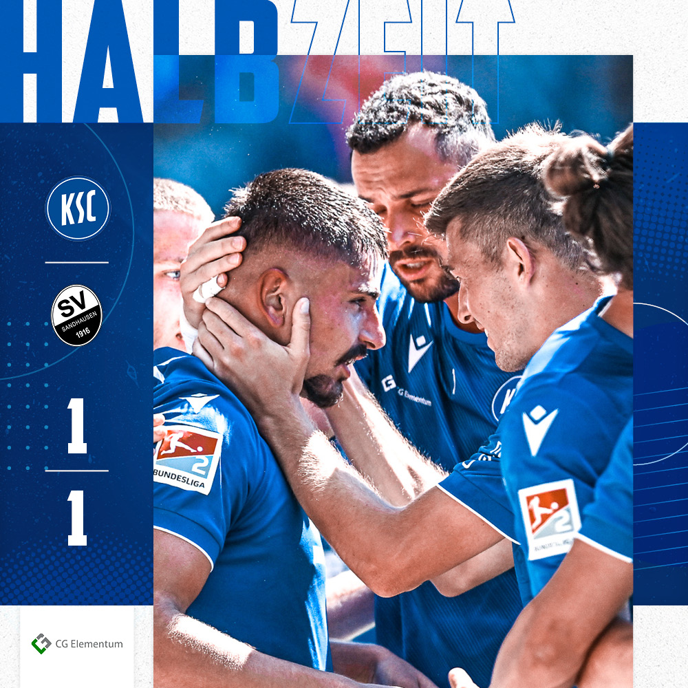 #HALBZEIT |1:1| Warum steht es hier 1:1?! #KSCSVS #KSCmeineHeimat