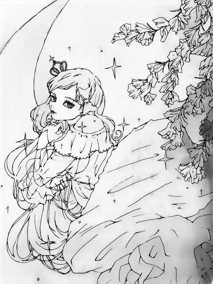 mikitomato's tweet photo. 花と王女様 https://t.co/PRTYfEjBtw