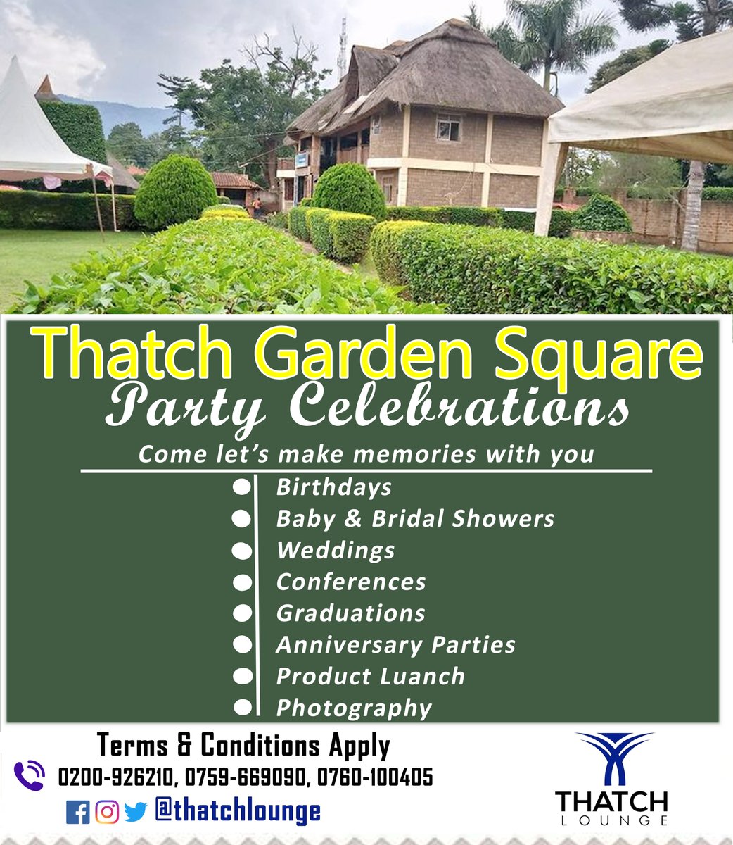 Reserve with us for any function or parties, #thatchlounge