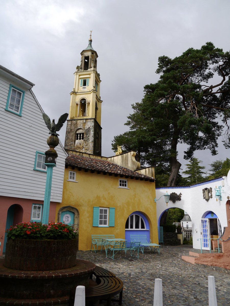 Portmeirion Wales, such a pretty village. #portmeirion #the-prisoner