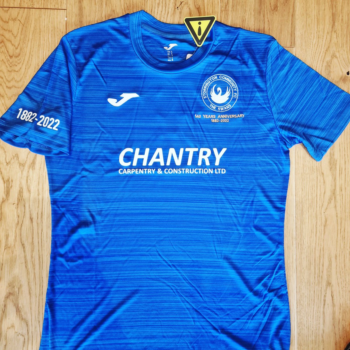 StorringtonFC's tweet photo. New kit arrived to celebrate our 140 year anniversary. 1 of the original sussex clubs to join the 1st ever league in Sussex in 1882. These are the original teams who started it all. Proud to be part of this small group.
#swanshistory
#swanscommunity
#swansforever https://t.co/QK20oyIgVE