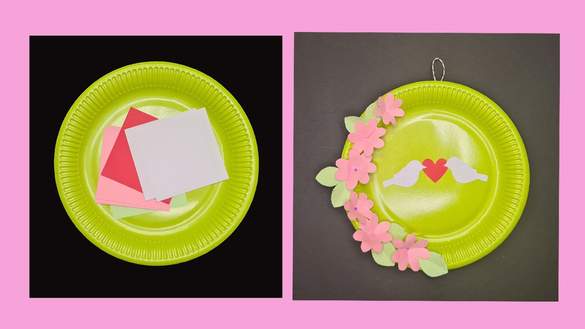 suni_suniflower's tweet photo. Look what I did with a paper plate and paper ! Recycling ideas #diy #suni_crafts

Videolink:
https://t.co/6PoGzXikhy

#craft #craftideas #recycling #recyclingideas #wallhanging #homedecor #roomdecor #decoration #foryou #love #happy #lovebirds https://t.co/S16DPdGMiI