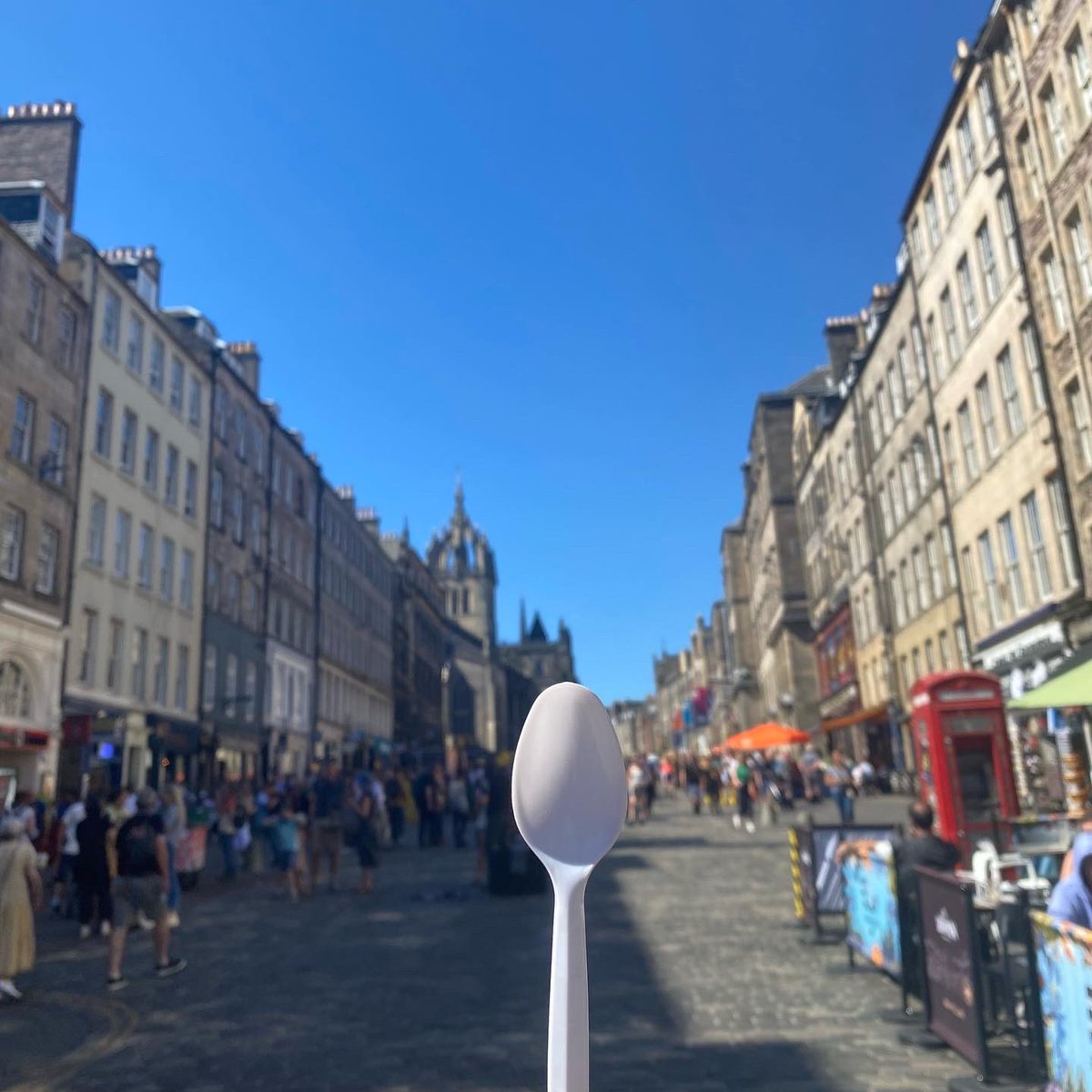 Our Spoons have been on a sight-seeing trip around the city today! 🥄 

Catch our 2-for-1 tickets with the code WITHASPOON or bring us a Spoon in person to catch the deal 

🎟: tickets.gildedballoon.co.uk/event/14:4179/ 

#EdFringe2022