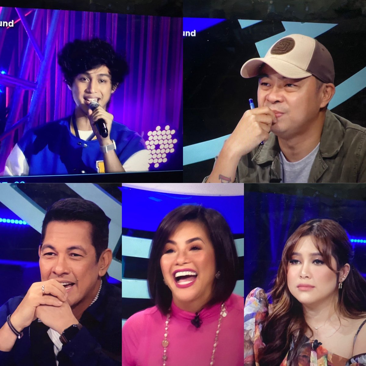 SkyeLim__'s tweet photo. Rooting for #Kice #IdolPHSoloRound
Sir @GaryValenciano1 is right every performance May iba sa kanya and nagiimprove talaga si kice. chito is just smiling in kice performance .ms @reginevalcasid is happy @moiradelatorre is seriously listening I think naenjoy naman nya ๐ค https://t.co/9wizjk1IcB