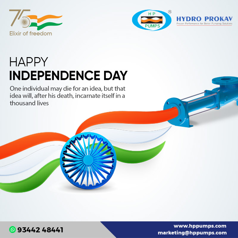 HydroProkav's tweet photo. Life is full of positivity and harmony, only if you have the heart to feel it. Keep the spirit of freedom high always. Happy Independence Day.

#15August #IndependenceDay #IndependenceDay2022 #75thIndependenceDay #hppumps https://t.co/cJToQLpiY8