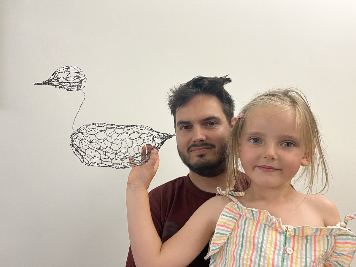 fionasculpture's tweet photo. Swan making workshop in progress at @wellsmuseum based on the swans of #wells. Come &amp; have a go -drop-in ‘til 3pm 
#sculpture #familyfun #freeartworkshop https://t.co/mg8WGisW1s