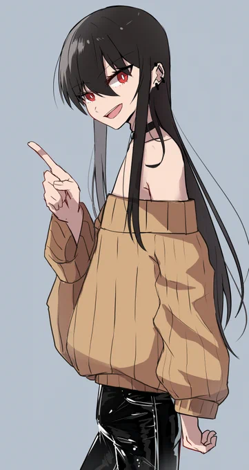 今月の黒髪ロング美少年です。 