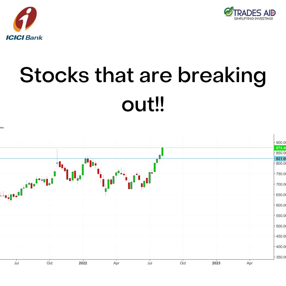 TradesAid's tweet photo. Here are some stock ideas this independence day!

Have a look 🙂

#icicibank  #tatachemicals #stocks #stockmarket #finance #investment #stockmarketindia #Nifty  #sensex https://t.co/1YamqDZE71