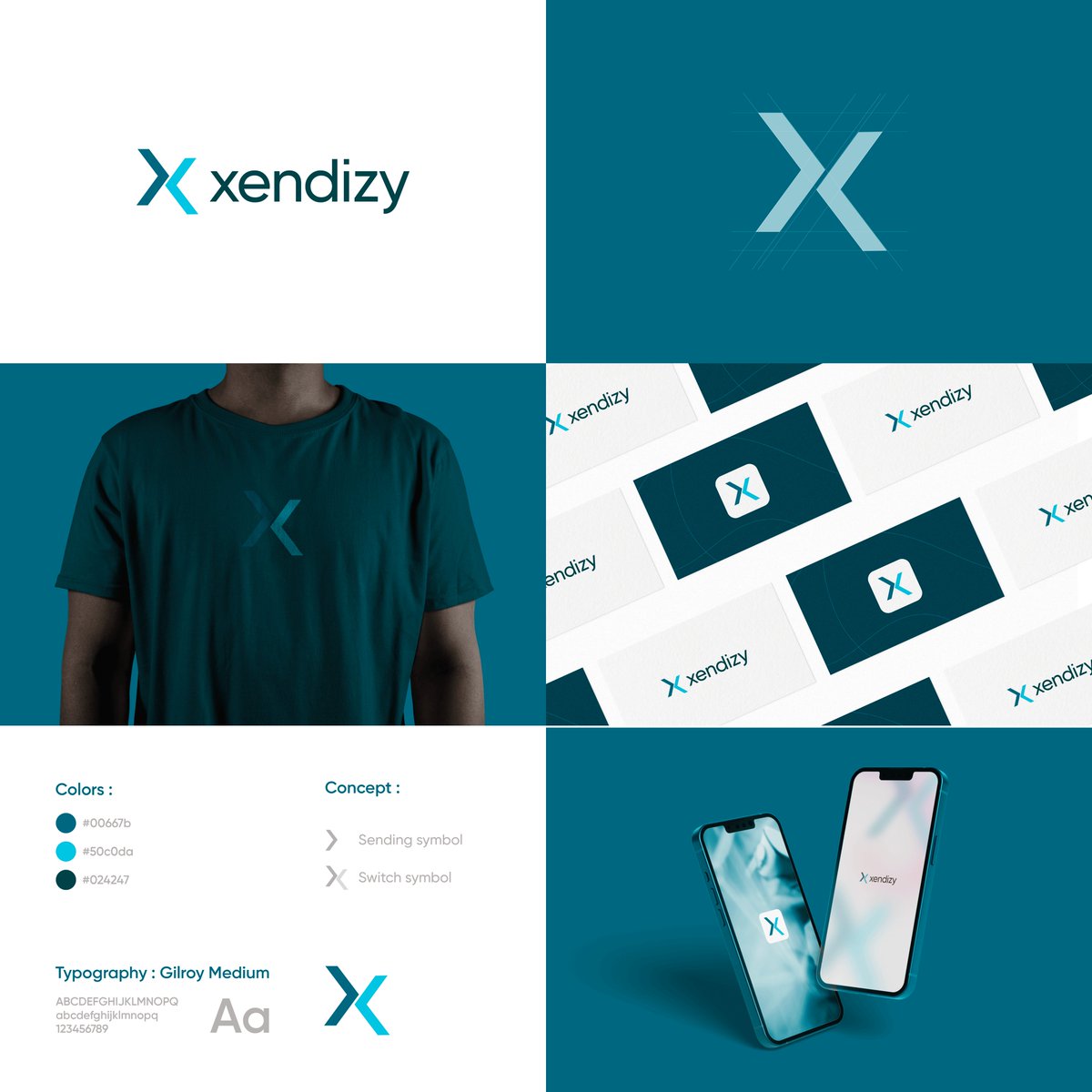 mrgeorgah's tweet photo. #Xendizy (Send Easy) is an innovative solution that facilitates and makes accessible the exchange of #PerfectMoney to #MobileMoney and vice versa. I enjoyed working on the research and creation of the naming, then on the development of its visual identity.
#brandidentity https://t.co/ckAvzjxT4b