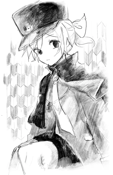 最近の落書き二枚 