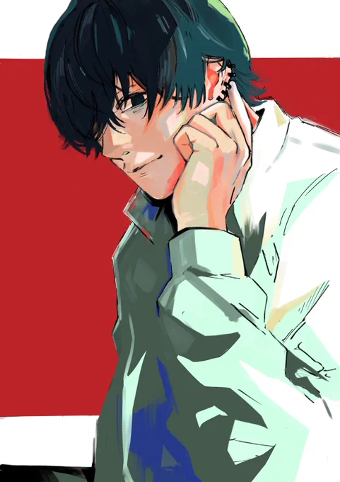 吉田 #チェンソーマン #イラスト 