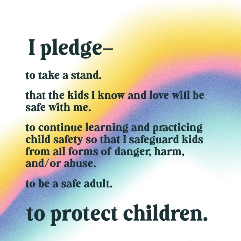 ChildPledge's tweet image. Have you taken our #PledgetoProtect? We believe that children are worth protecting and every adult plays a role in #safety.

It's time to take a stand and help create a bright future for our kids. Take the pledge today: childsafetypledge.org/pledge-and-pro…