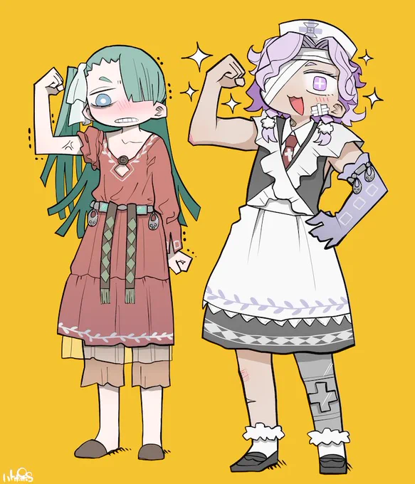Skebでステキなキャラクター描かせてもらった! 感謝です。  #Skeb #Commission 