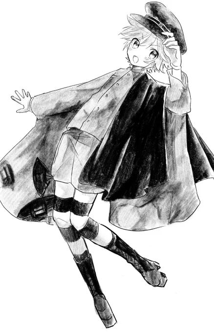 最近の落書き二枚 