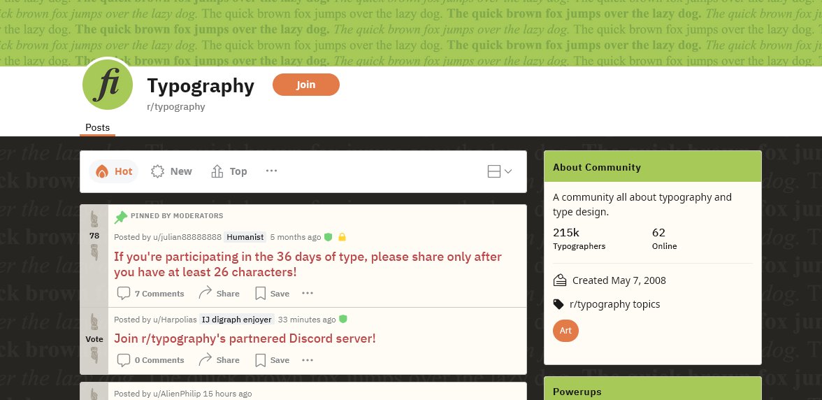 koksiroj's tweet photo. The fi empire grows... 
The Glyphs &amp; Alphabets community has grown! We're not officially partnered with r/typography on Reddit. Excited to see what opportunities this brings us! https://t.co/fw9ndUQg7Z