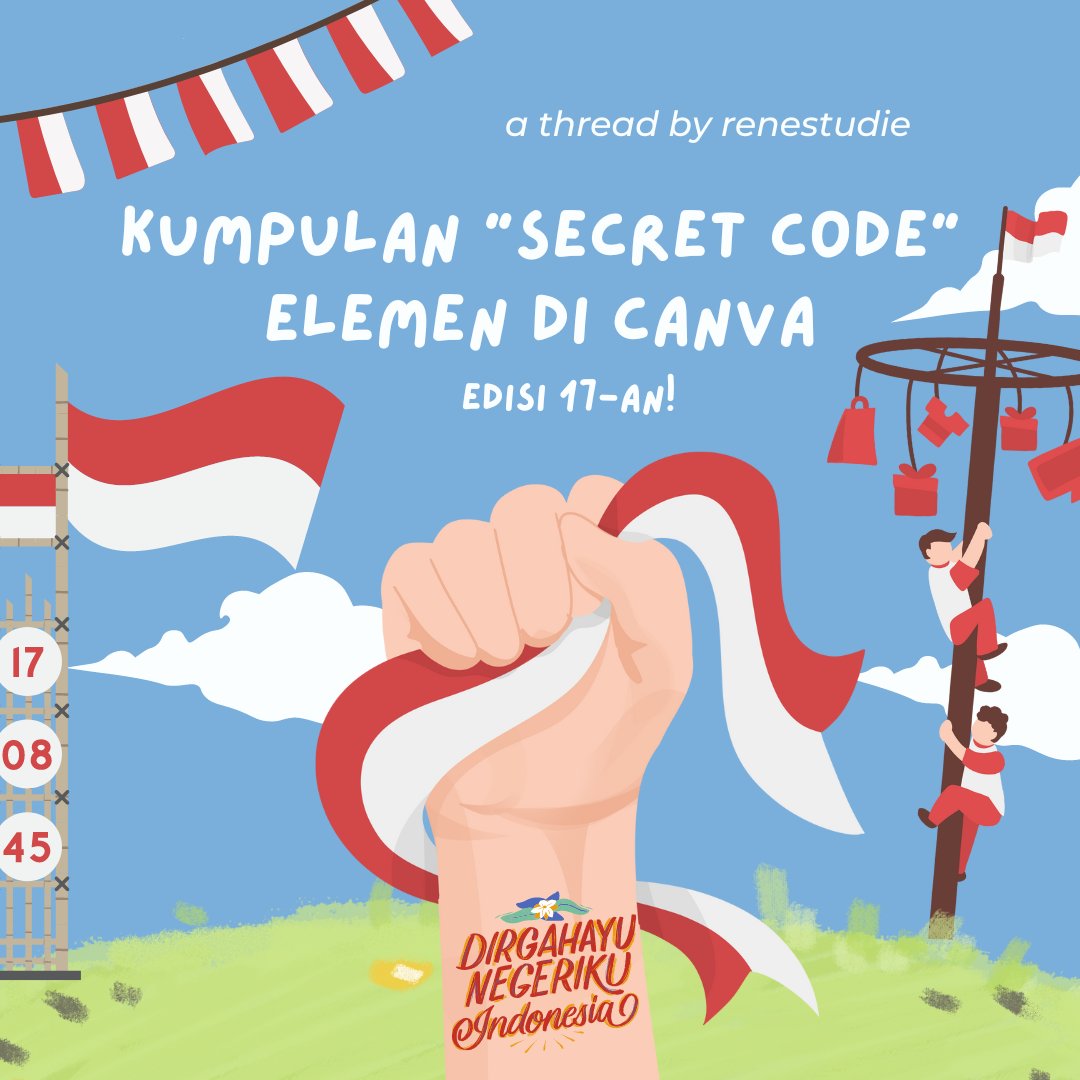 Kumpulan "Secret Code" Elemen di Canva👩🏻‍🎨

EDISI 17-AN 🇮🇩

a thread by <a href="/renestudie/">᧔♡᧓</a>