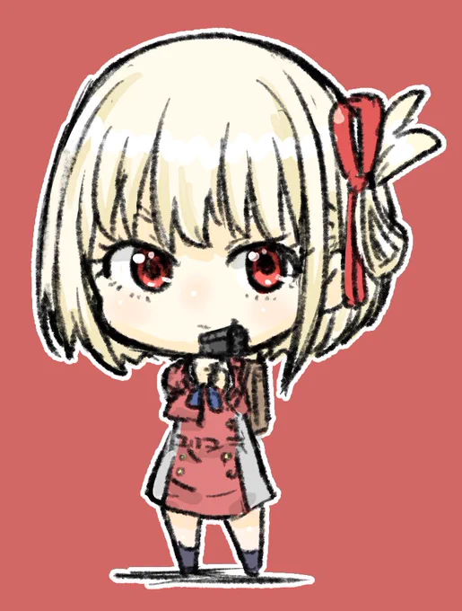 見逃してたリコリコを観てた 