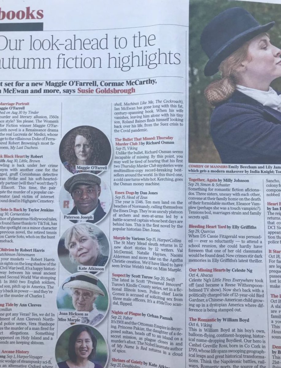 Well thank you <a href="/thetimes/">The Times and The Sunday Times</a> for this wonderful mention . There’s a tide turning, I can feel it.