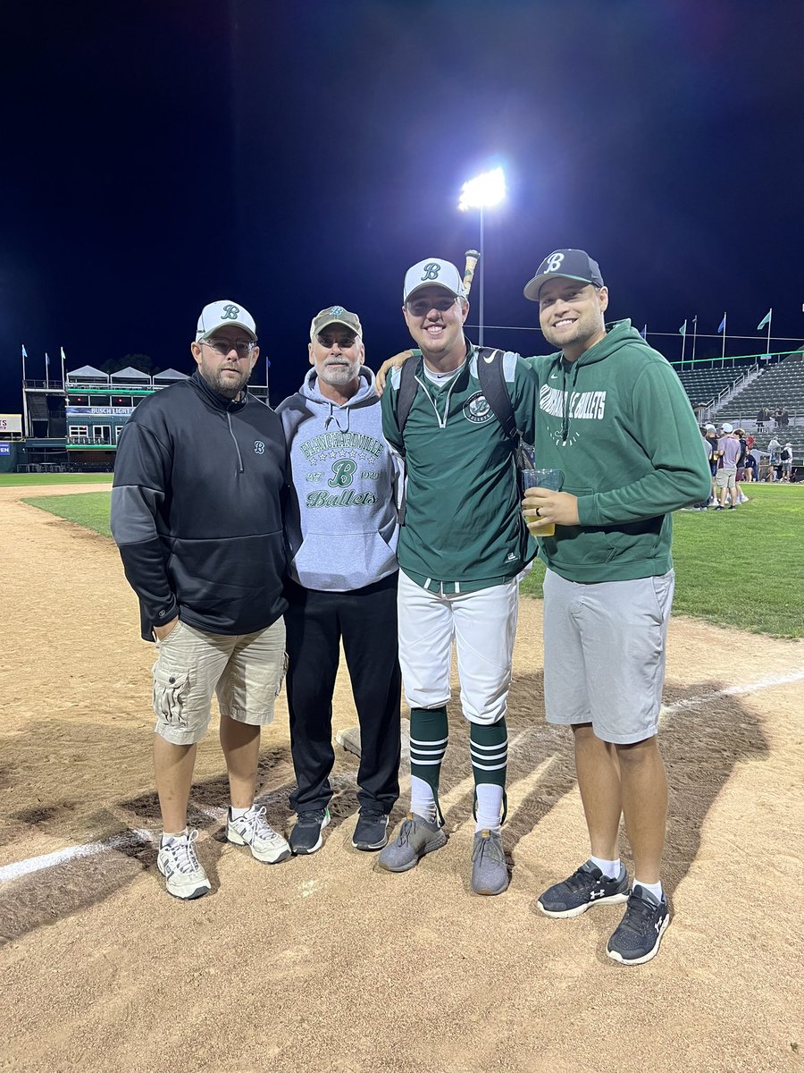 bullets2017's tweet photo. Congratulations to @ajhendrickson30 for his All-Star Game appearance. The Bullets were represented well last night as AJ was 1-2 with a double and 3 RBI’s to lead the North/West All-Stars to a 5-4 win. #Bullets https://t.co/KHiydGq8Z1