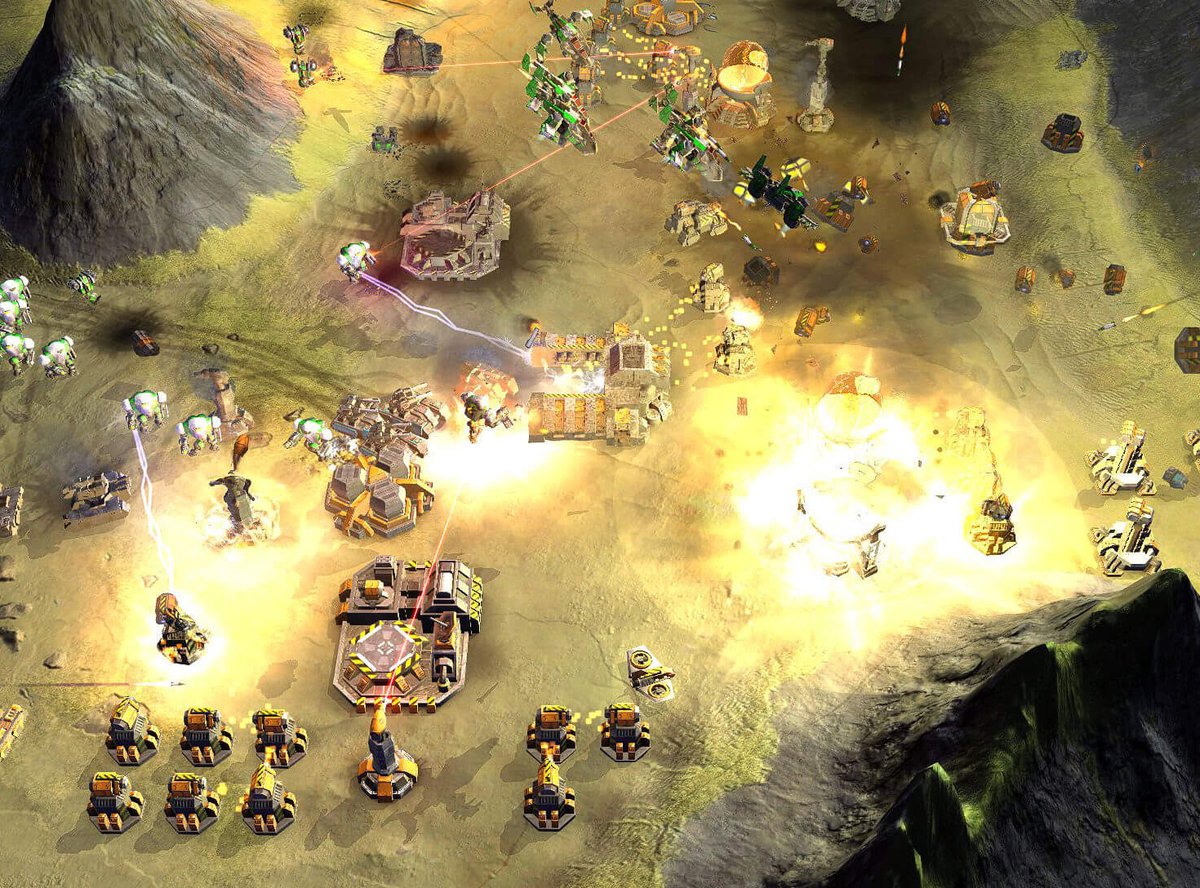 github's tweet photo. Looking for something to fun and free to play this weekend? 

If you liked the Command and Conquer series, Dune II, and Total Annihilation then you will love Beyond All Reason (BAR) - an open source RTS game for Windows and Linux: https://t.co/kyZ6m4UJGg. https://t.co/6XiGFDkVxm