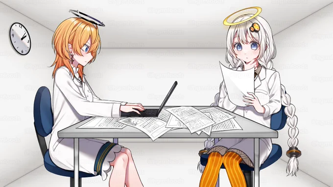 新都にーなちゃん(  )のYouTubeの動画内で使われるOPとEDのイラスト+ロゴや背景のデザインなどを担当させていただきました!これら以外にもイラスト描かせて頂いてるのでぜひ動画見てみてください 