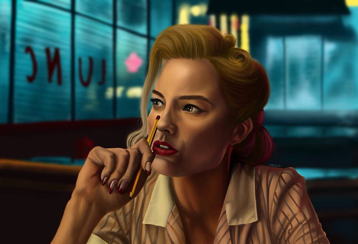 IziaLana's tweet photo. Death is by far the best bit of life.
Instagram: _idealart
#MargotRobbie #Terminalmovie #terminal #fanart #art #DigitalArtist #digitalart #ArtistOnTwitter #УкрАртПідтримка #украрт #УкрТві https://t.co/7YUBVLNuTb