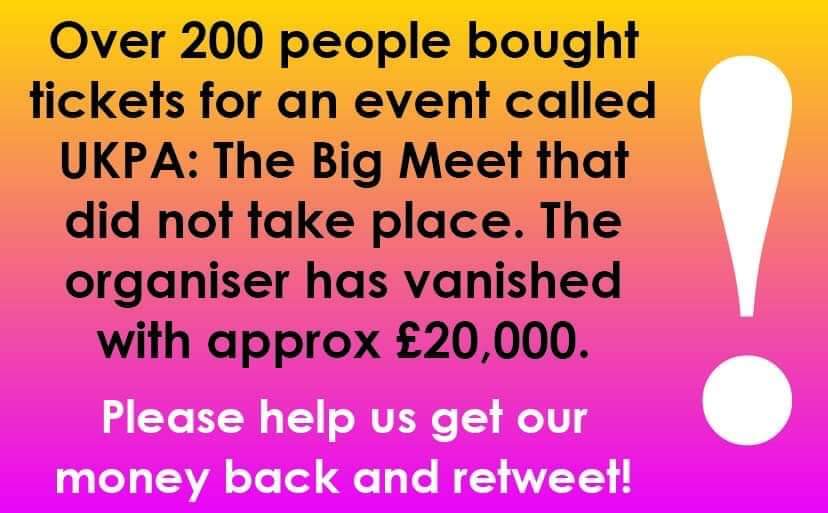 miahh0017's tweet photo. Please EVERYONE retweet:
Calls &amp; complaints to @paypal @askpaypal @paypaluk have got us nowhere, they won’t help &amp; their advice is inconsistent &amp; customer service appalling. #UKPAtbmfraud #ticketfraud #tbmfraud #ukpafraud #refundus
@actionfrauduk @ctsi_uk @financialombuds https://t.co/1N2iHH0Emt