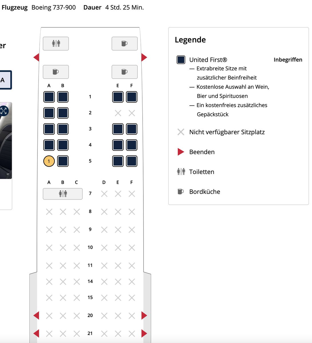 michaeak's tweet photo. Dear @United in 🇩🇪 “Exit” is not translated “Beenden” in this context, but rather it is “Ausgang” or “Notausgang” (for an Emergency Exit) - bit confusing - because beenden rather has the meaning of exit like “terminate”. Anyway: looking forward to fly with you for the 1st time 😊 https://t.co/WkfDXkoBP2