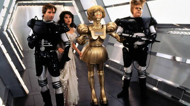 Mel Brooks' own parody of the sci-fi film genre (particularly the Star Wars franchise), Spaceballs (1987). 

This movie never gets too tired of amusing audiences no matter how many times you watch it. 😉