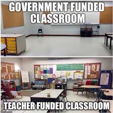 MsEccles's tweet photo. You know what is the most frustrating thing about #clearthelist? The kids won’t ‘do without’ if items aren’t cleared. Teachers all around the country will just buy the items with their own money if they are left uncleared. No one would expect any other profession to do this… https://t.co/4KJe24PeWw