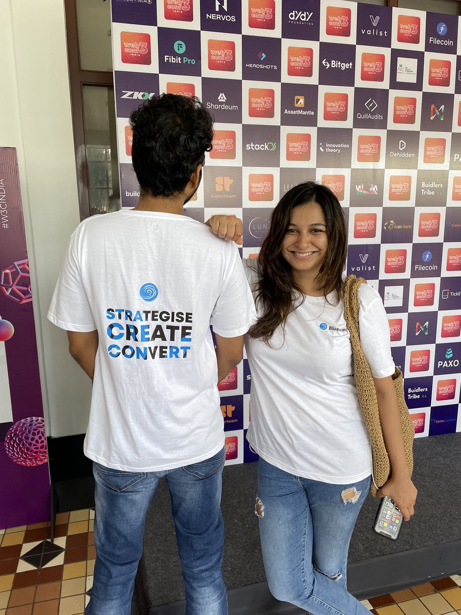 siyasabnis1's tweet photo. It’s always a party with the @mediabluewind team

#Web3ConfIndia @web3conf_india https://t.co/ilfAIT5Ro4