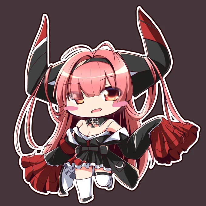 プリンツ・ループレヒトちゃん 艤装のかっこよさと だぼ袖の可愛さでもうかわいいしゅき #アズレン #プリンツ・ループレヒト(アズールレーン) 