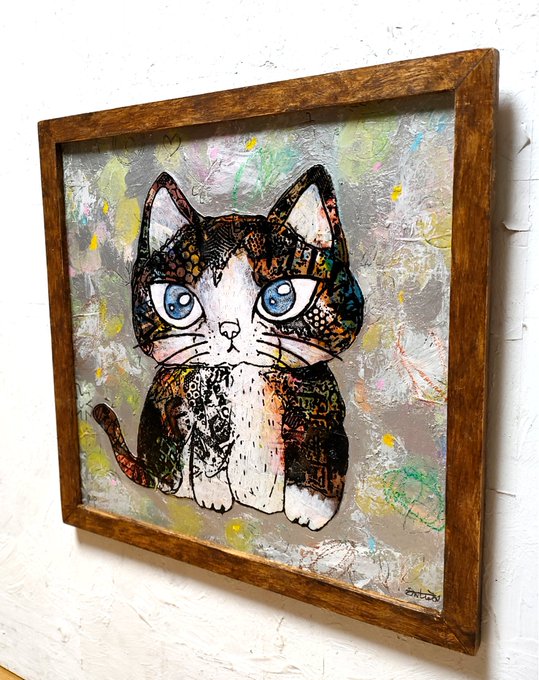 「blue eyes painting (object)」 illustration images(Latest)｜2pages
