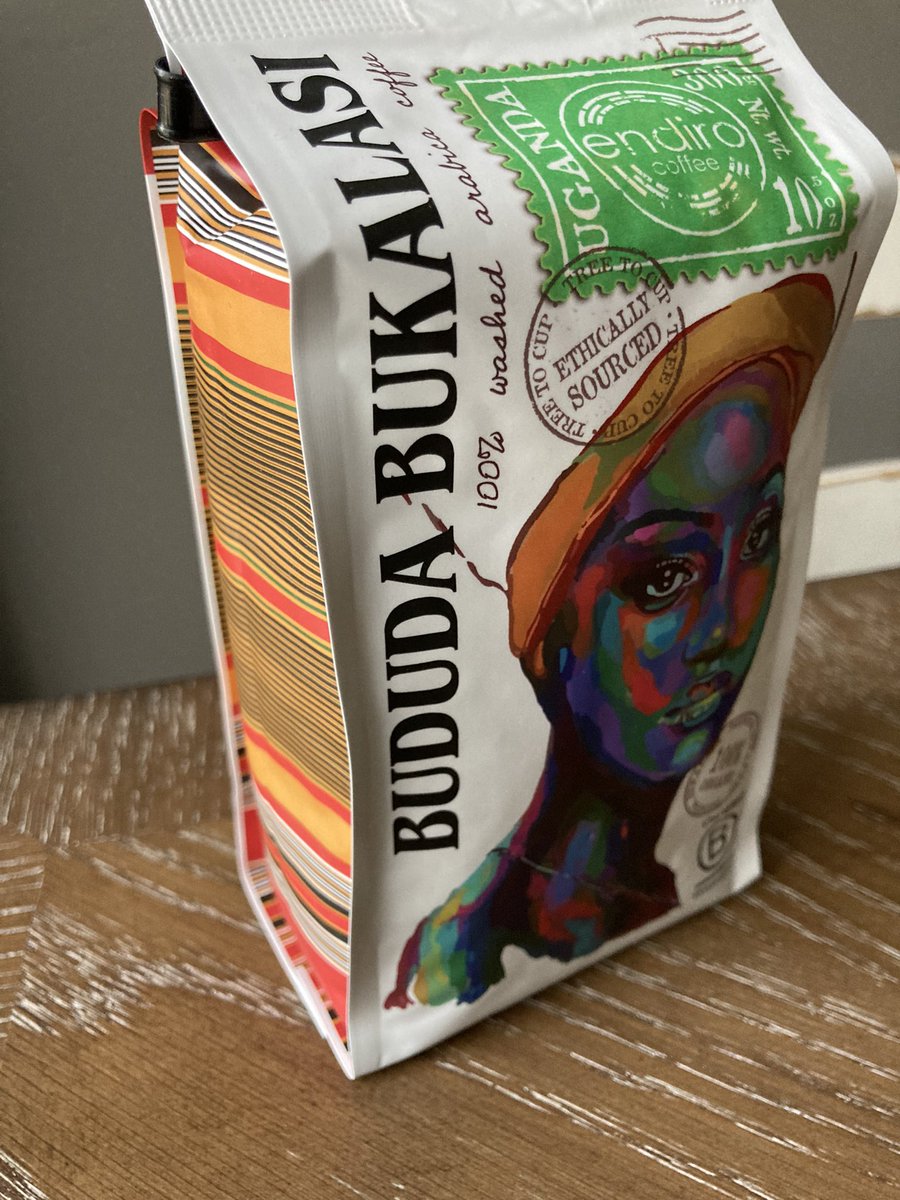 Inacheeglobal's tweet photo. @EndiroCoffee I went to a trader Joes in Algonquin and was so excited to find the Bududa Bukalasi coffee. I’m a gisu so double excitement. Great packaging! https://t.co/BQec6aKp1I
