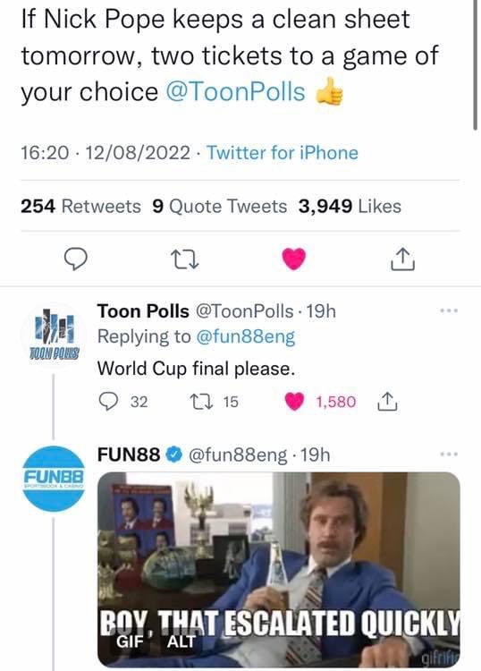 SupportersNufc's tweet photo. ππ€£π€£
#newcastle #ne1 #northeast #northumberland #durham #newcastleupontyne #NewcastleNE1 #newcastleuni #newcastleunited #newcastleuniversity #geordies #getintonewcastle #visitnewcastle #northumbriauni #northumbriauniversity #NewcastleUniversity #NUFC #heaton #jesmond https://t.co/VVxbBbFXZT