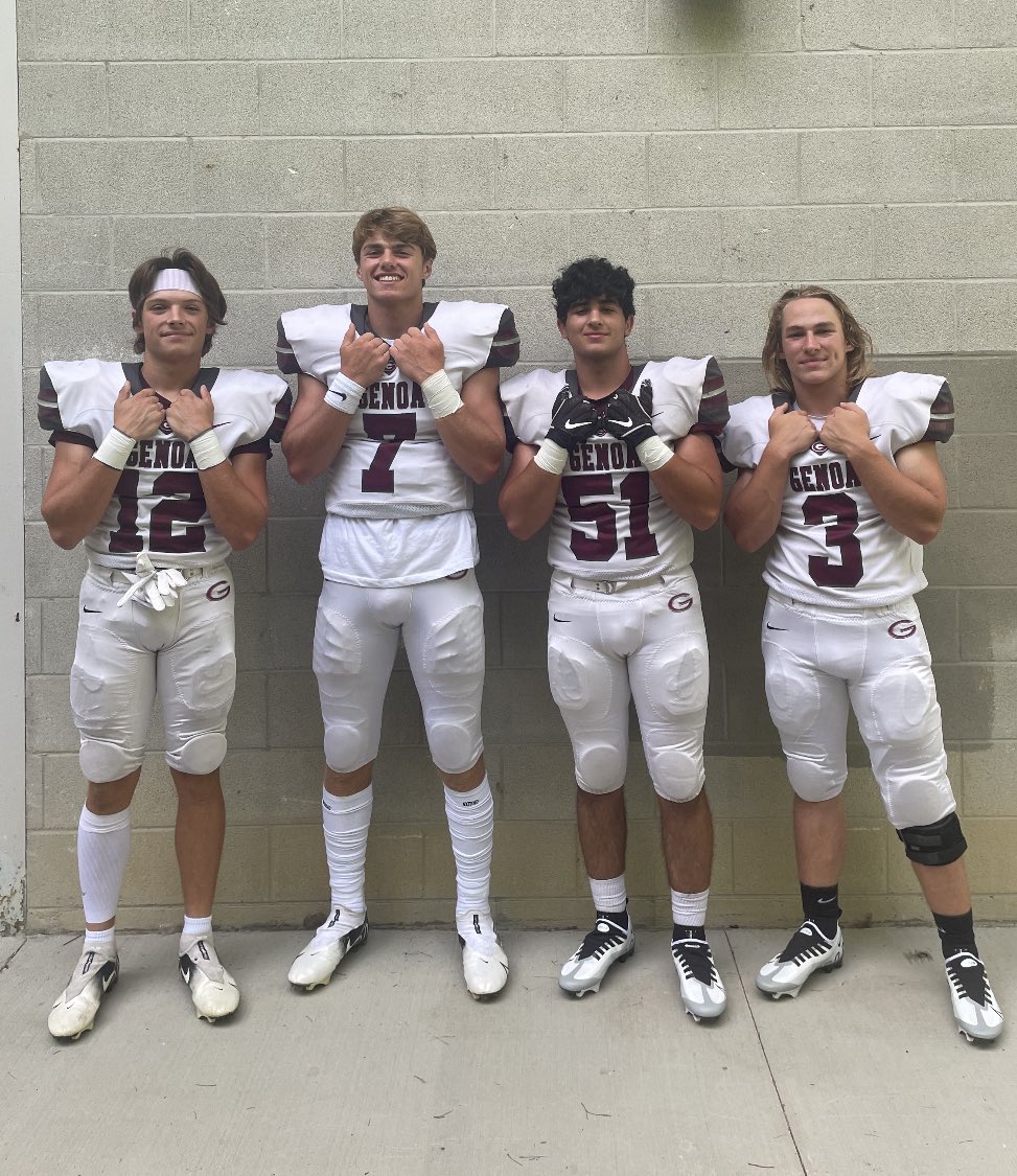 GenoaCometsFB's tweet photo. Congratulations to our 2022 Genoa football captains!
Senior, Mason Drummond
Junior, Aiden Brunkhorst
Senior, Zach Bierbaum
Senior, Braylen Bryant
What a great honor! https://t.co/1Vy4Tq6Tb3