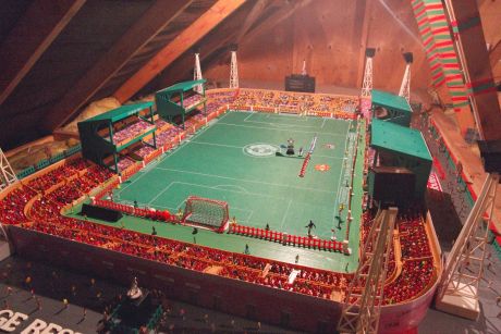 nitfa's tweet image. Craig Stewart's Subbuteo Stadium. Read article on the Belfast collector and player on nitfa.org.uk
