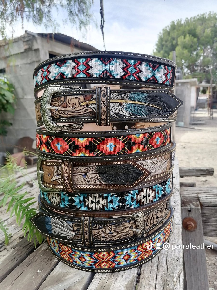 omar31188816's tweet photo. Cinto cincelado con aplicación de chaquira ubicados en Saltillo coahuila #custombelt #parraleather #custombeadwork #hechoenmexico #custombeadedbelt #customleather #carvedbelt #beadwork #beadbelts #losmejorescintos #custombelts #beadedbelt #beadedbelts #beadbelt #beadwork https://t.co/tjMMnSOKTq