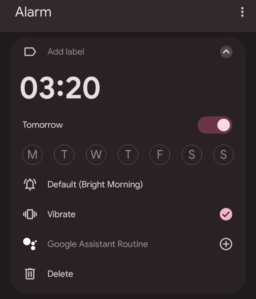gothelen's tweet photo. @Weez Alarm is set 😭 Carbs for dinner! https://t.co/3fzc2Ebdnu