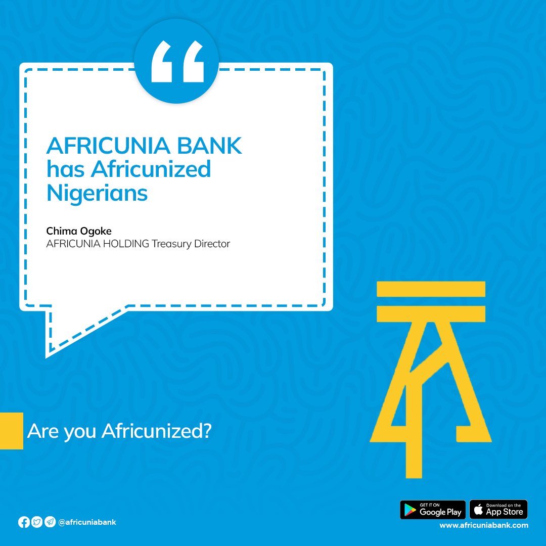 AFRICUNIA BANK tweet media