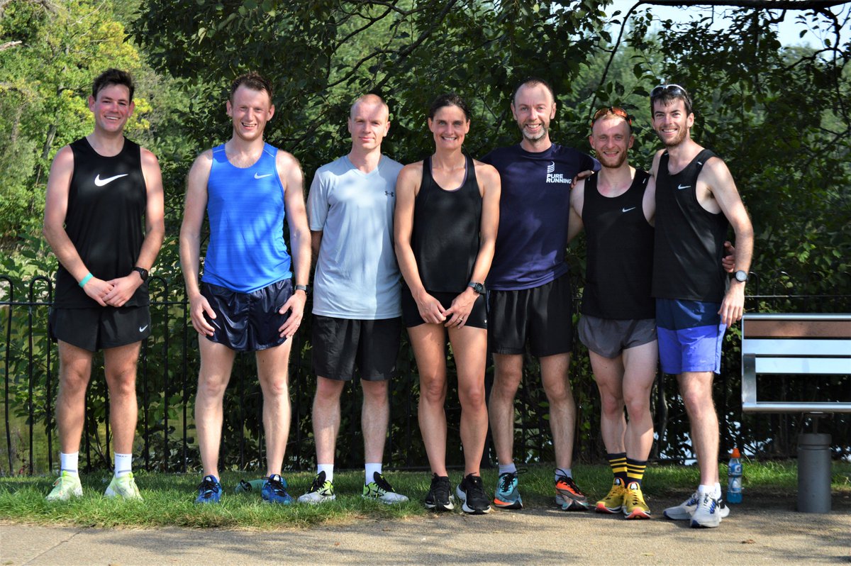 DreamRunProject's tweet photo. 🔥 SATURDAY SESSION 🔥

6 of our #DreamRunDublin22 athletes met in Victoria Park this morning for a group session with Coach @ppmarathon!

The session was 8 x 1 mile with 400m float inbetween - each athlete had their own targets, set by Paul.  

WELL DONE everyone! 😁👏 https://t.co/6kblZWhJDM